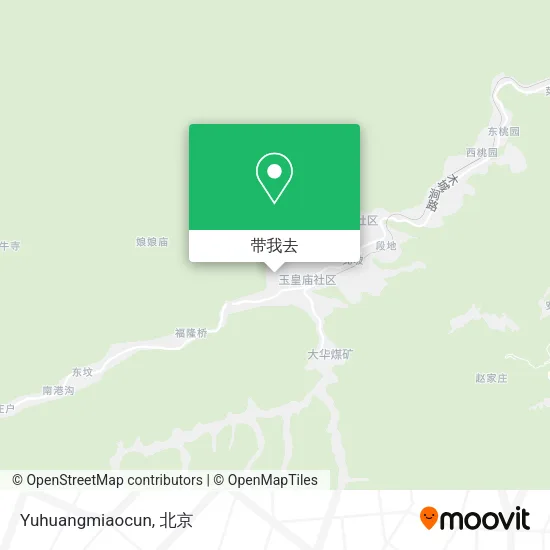 Yuhuangmiaocun地图