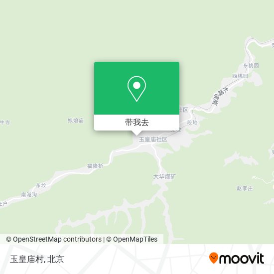 玉皇庙村地图