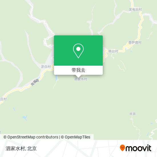 泗家水村地图