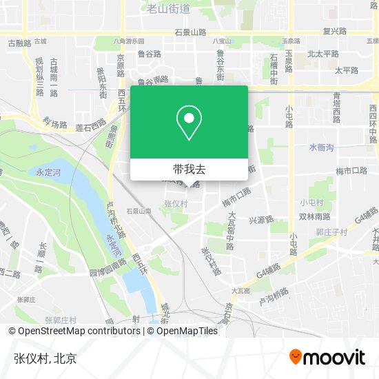 张仪村地图