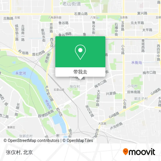 张仪村地图