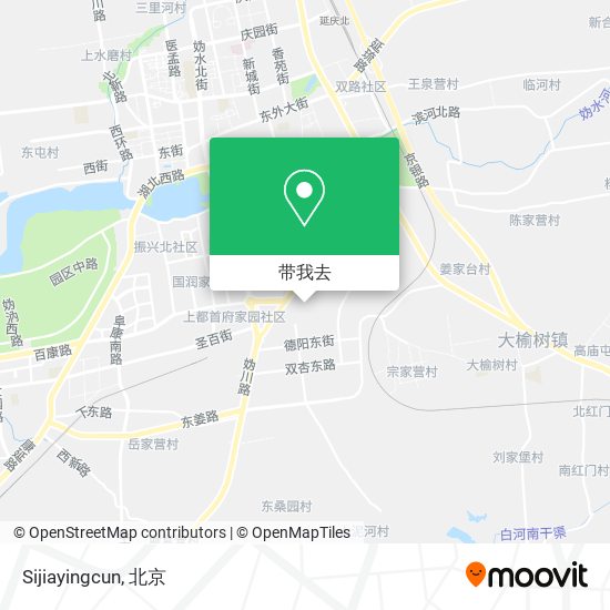 Sijiayingcun地图