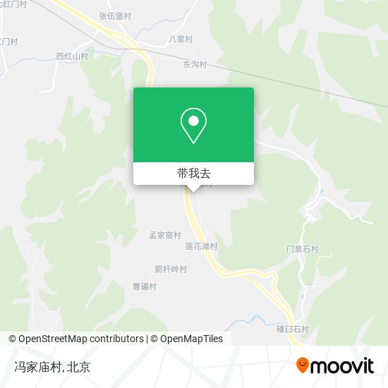 冯家庙村地图