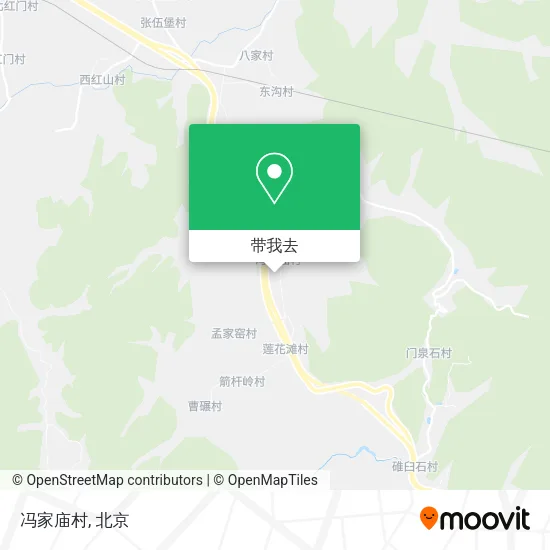 冯家庙村地图