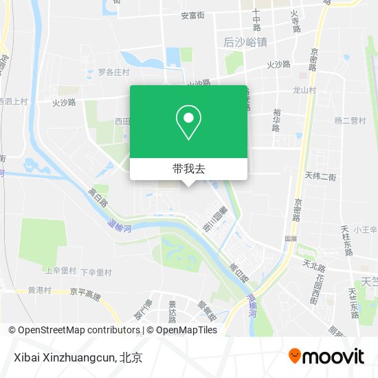 Xibai Xinzhuangcun地图