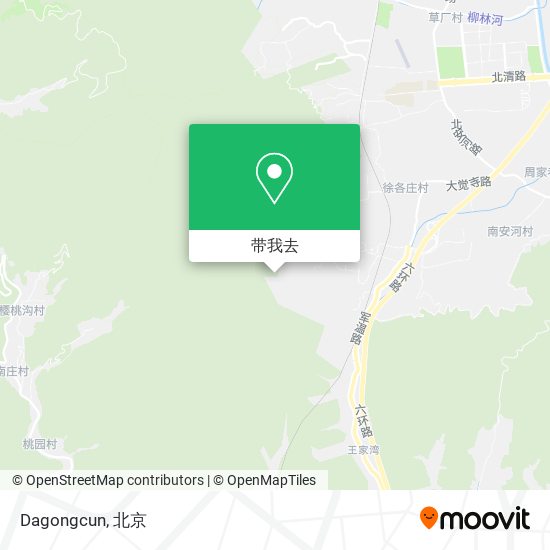 Dagongcun地图