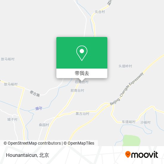 Hounantaicun地图