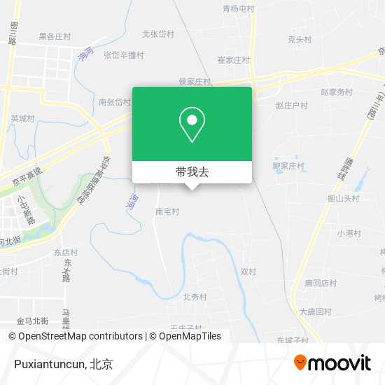 Puxiantuncun地图