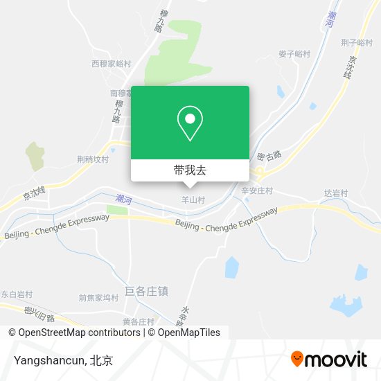 Yangshancun地图
