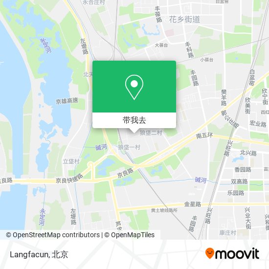 Langfacun地图