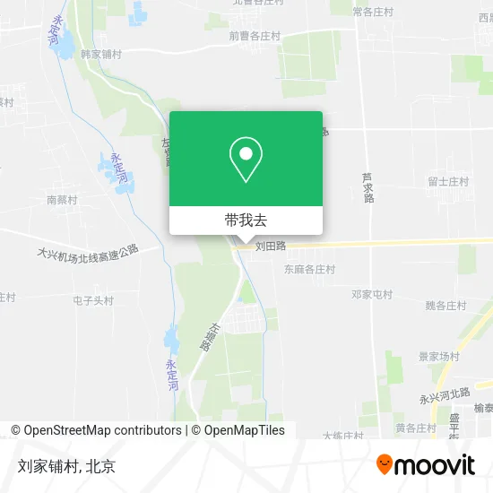 刘家铺村地图
