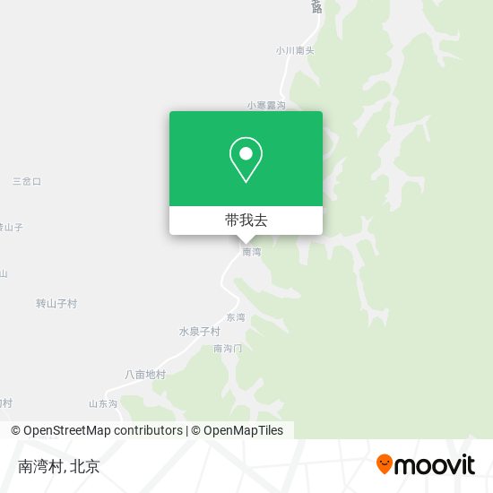 南湾村地图