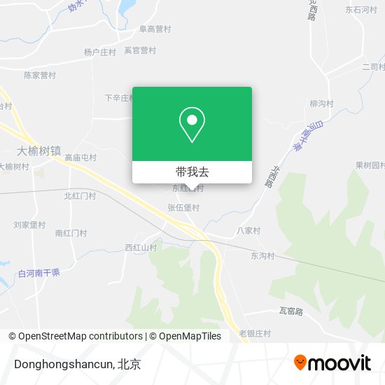 Donghongshancun地图