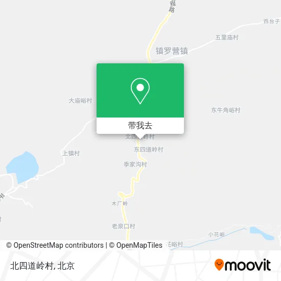 北四道岭村地图