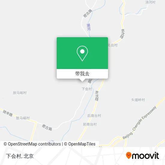 下会村地图