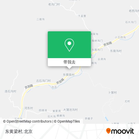 东黄梁村地图