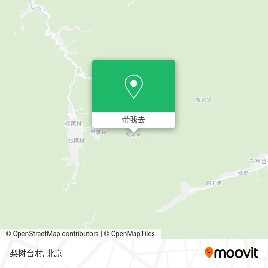 梨树台村地图