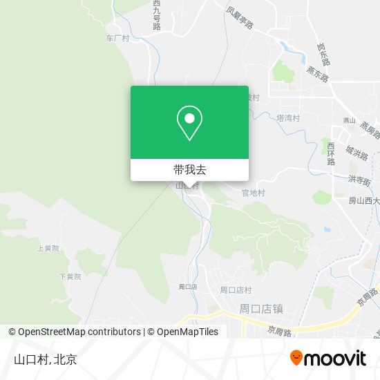 山口村地图