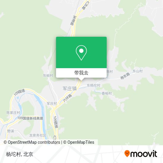 杨坨村地图