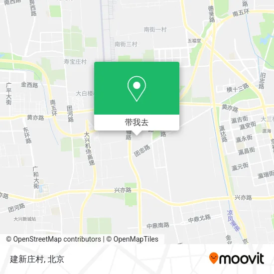建新庄村地图