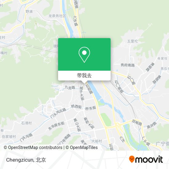 Chengzicun地图