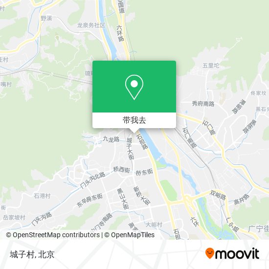 城子村地图