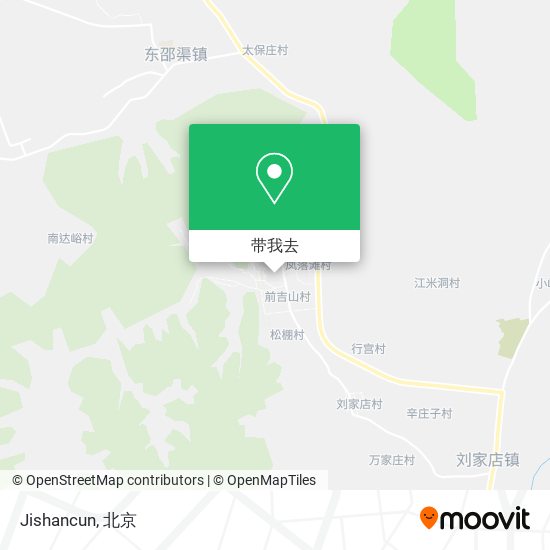 Jishancun地图