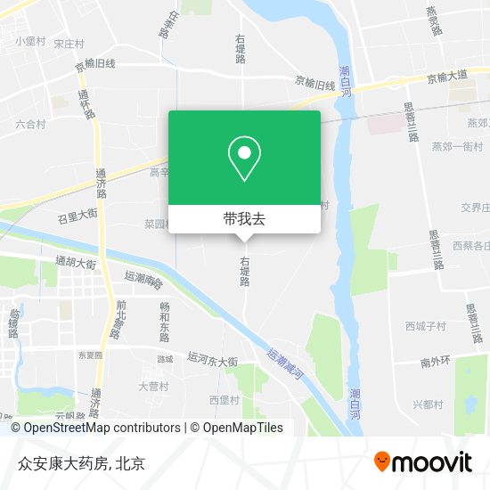 众安康大药房地图