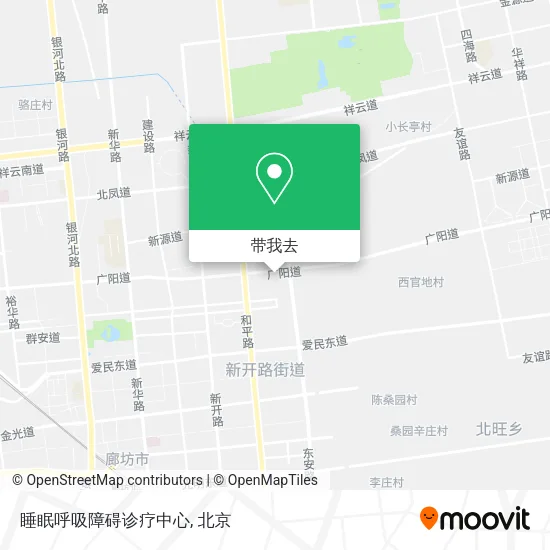 睡眠呼吸障碍诊疗中心地图