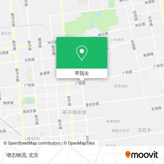 增志物流地图