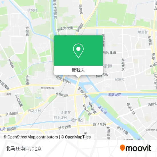 北马庄南口地图