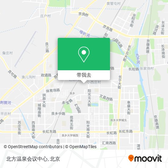 北方温泉会议中心地图
