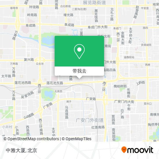 中雅大厦地图