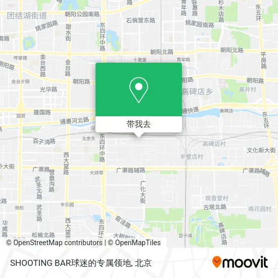 SHOOTING BAR球迷的专属领地地图