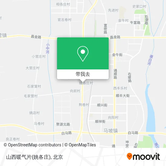 山西暖气片(姚各庄)地图