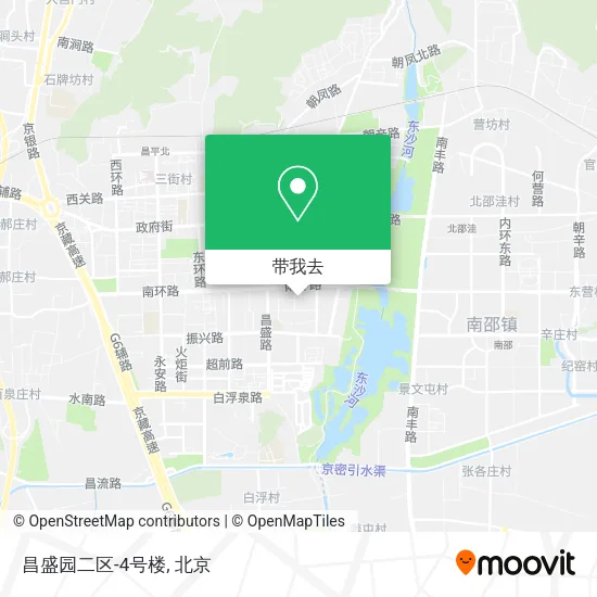 昌盛园二区-4号楼地图