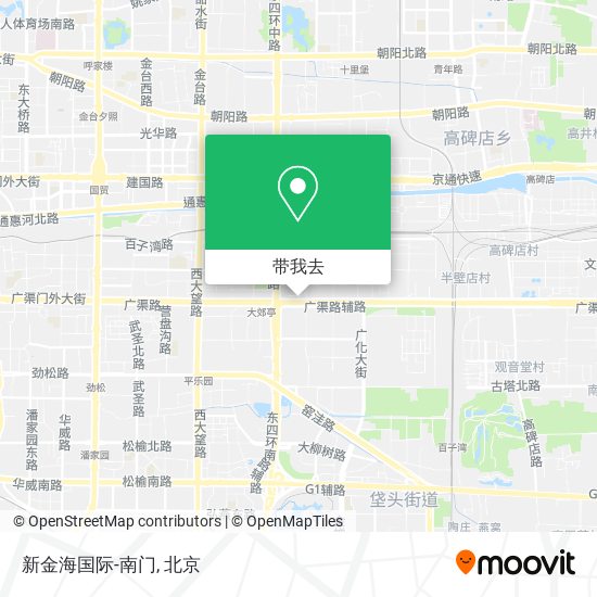 新金海国际-南门地图