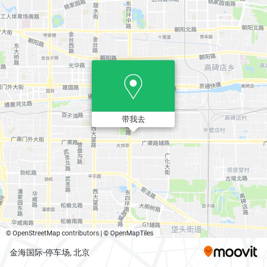 金海国际-停车场地图