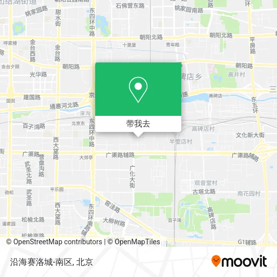 沿海赛洛城-南区地图