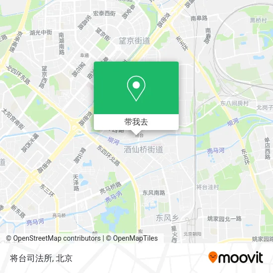 将台司法所地图