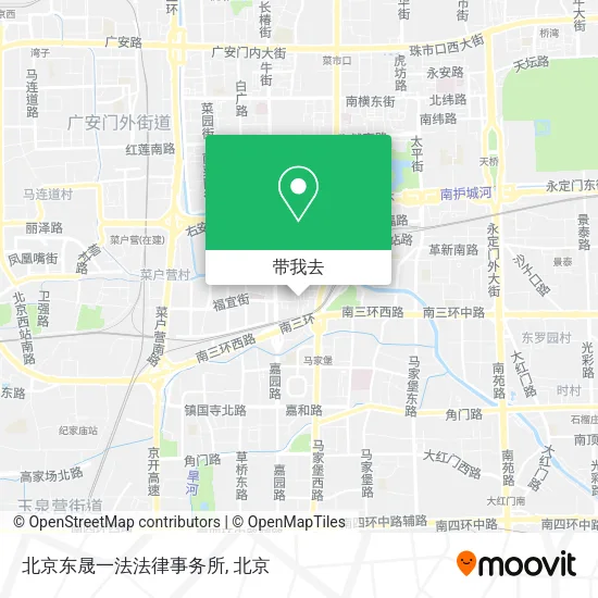 北京东晟一法法律事务所地图