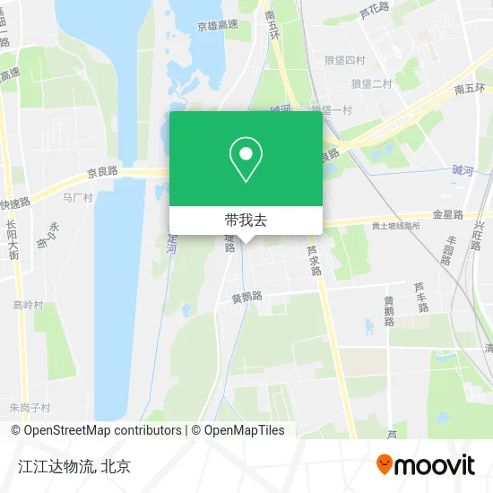 江江达物流地图