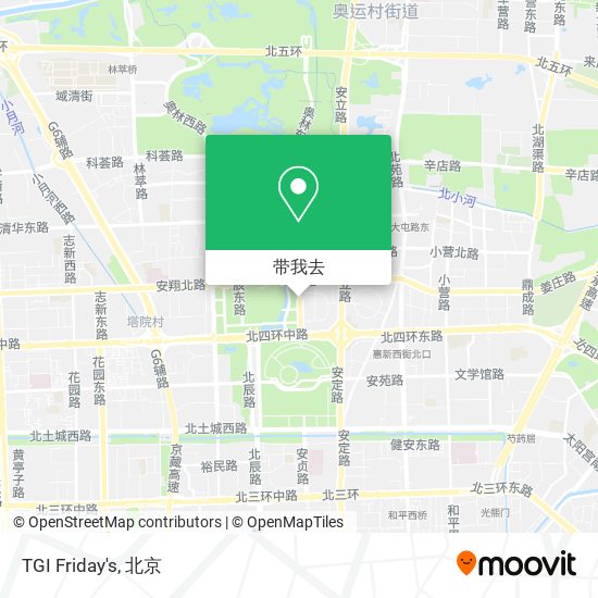TGI Friday's地图