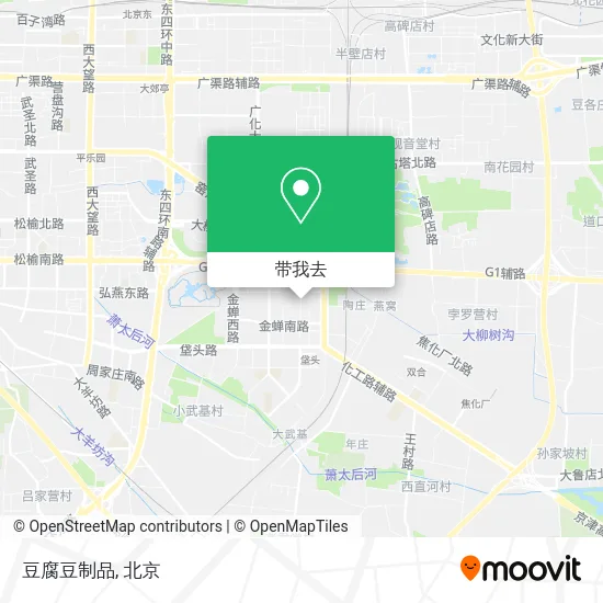 豆腐豆制品地图