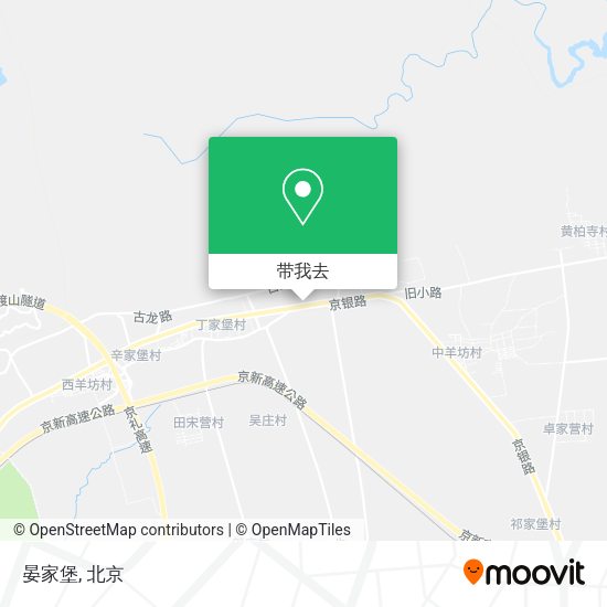 晏家堡地图