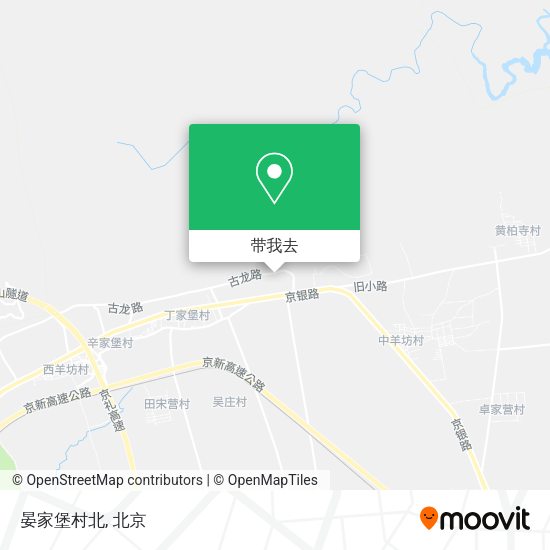 晏家堡村北地图
