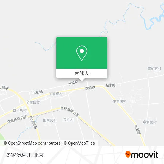 晏家堡村北地图