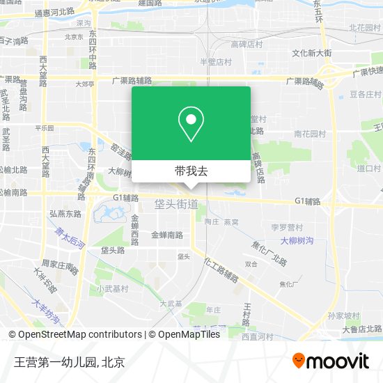 王营第一幼儿园地图