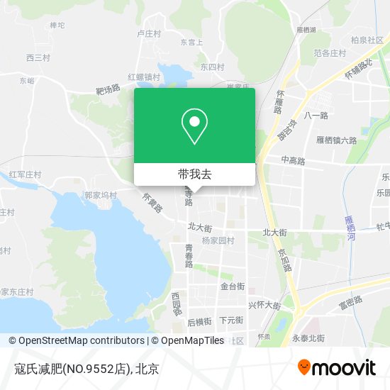 寇氏减肥(NO.9552店)地图