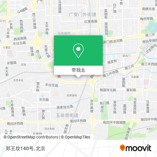 郑王坟140号地图